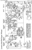 ITT Weser-am-fm-super-receiver - Schematic - Manual